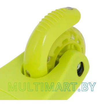 Самокат Novatrack Disco-Kids Basic 120H.DISCOKIDS.LM20 (лайм, 2020) картинка 5